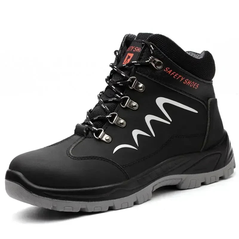 Man Shoes Leather Booties Waterproof Boots for Men Lace Up Ankle Short Barrel Retro Trendy 2025 Sale Offer New Fashion Low Price