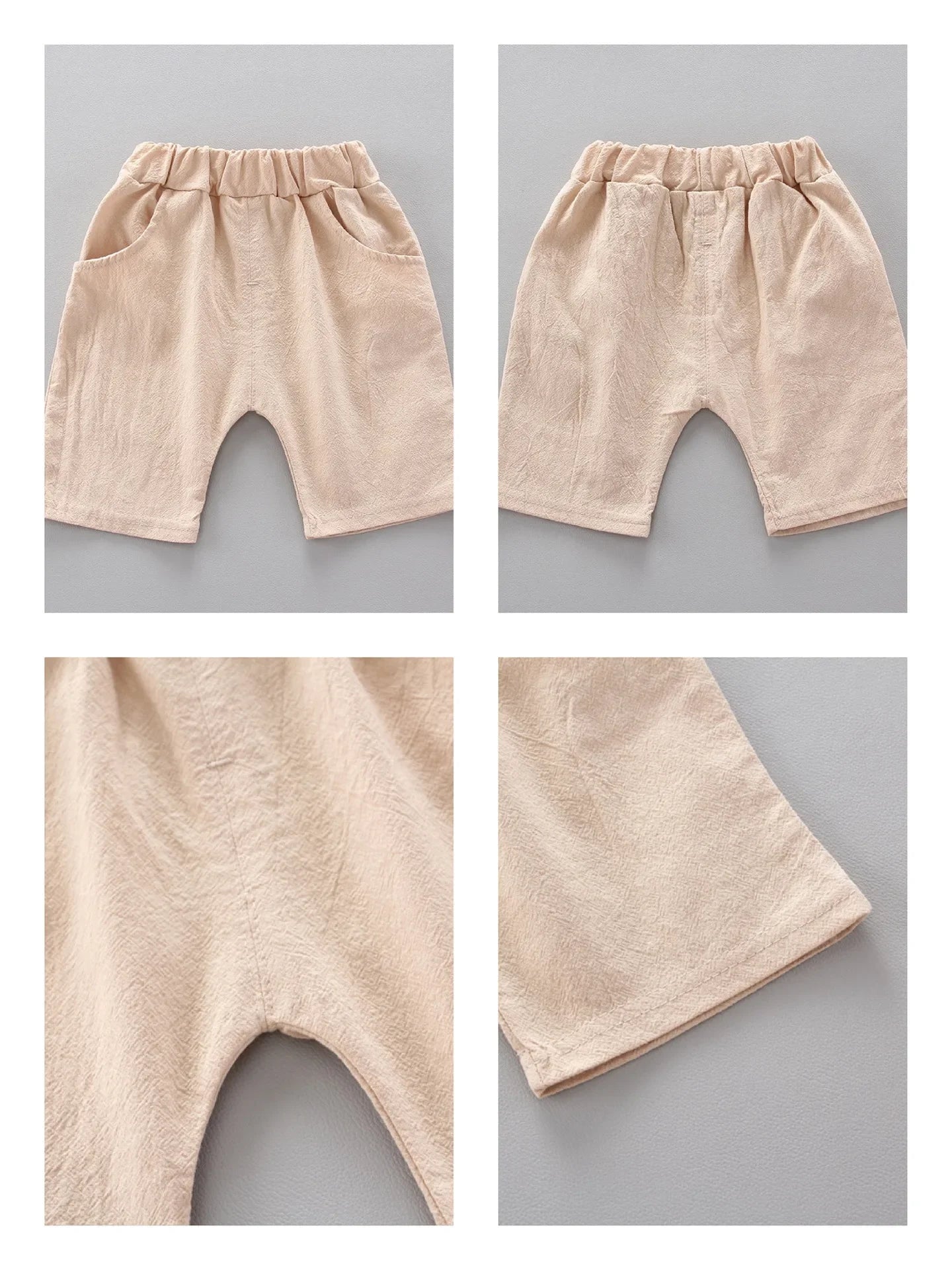 2024 Summer Casual Clothes Fashion Baby Boy's Suit Set Top Shorts 2PCS Baby Clothing Set For Boys Infant Suits Kids Clothes