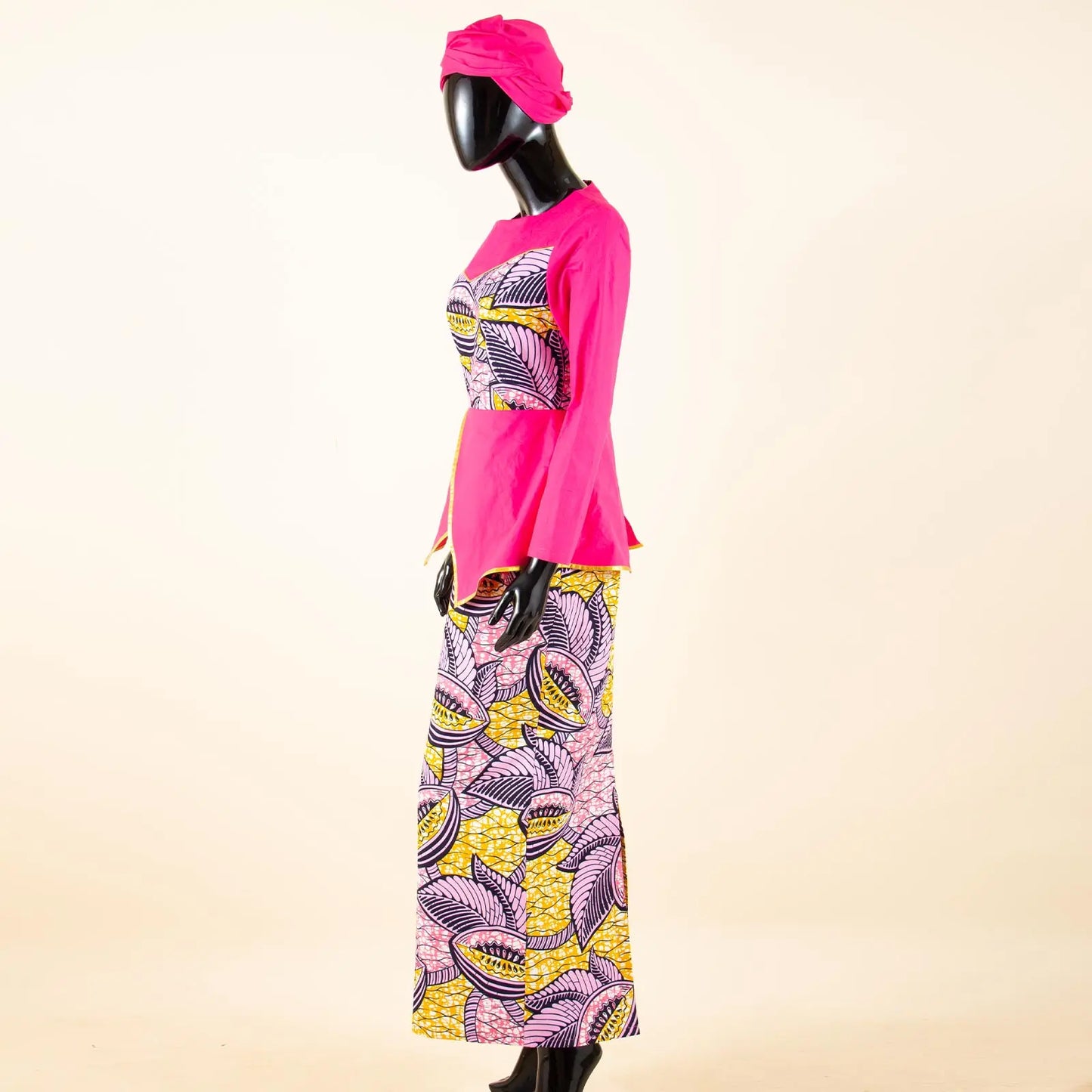 African Dresses for Women Elegant Patchwork Women Gown with Headscarf  Wedding Party African Style Ankara Print 2525050