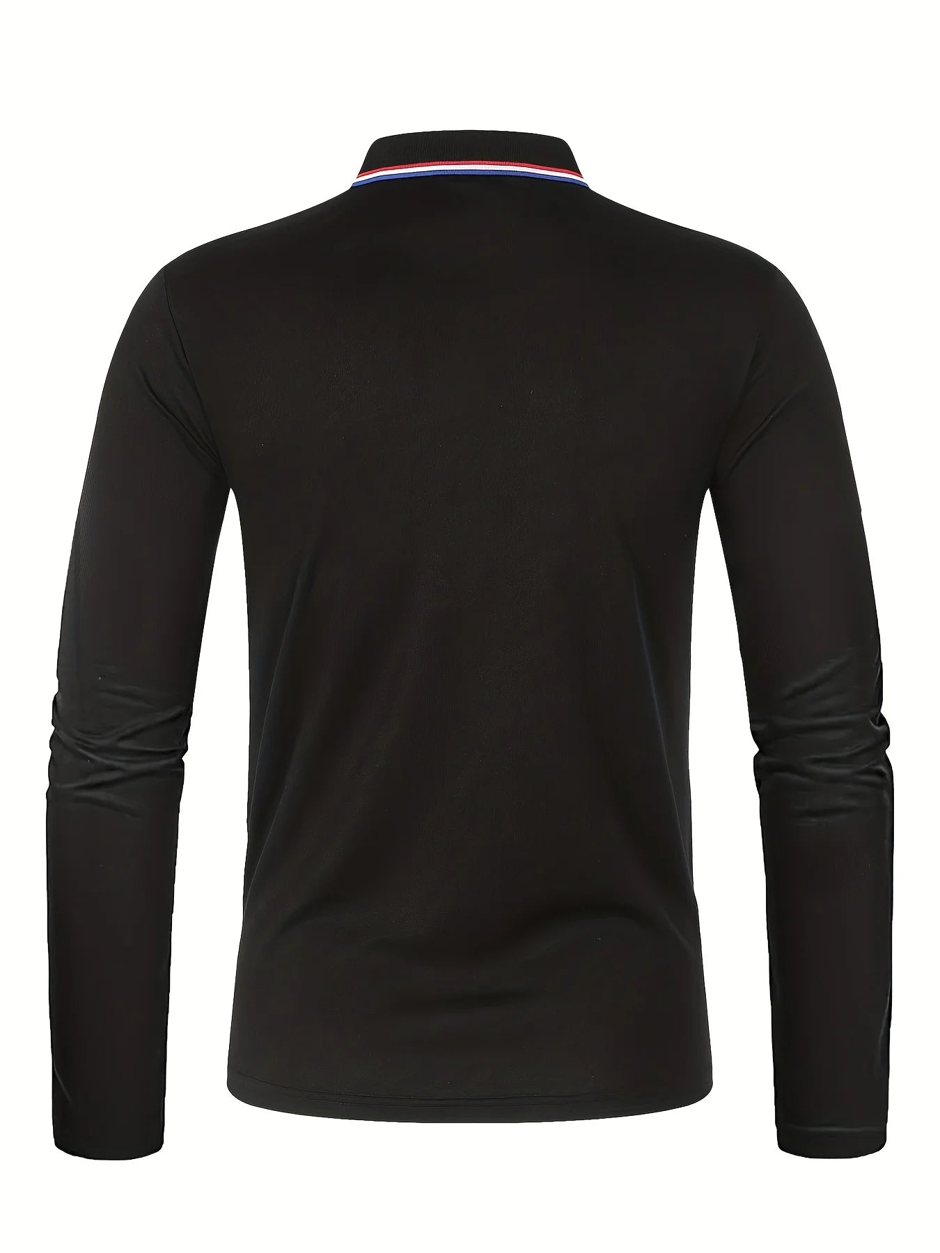 Men's Spring and Autumn Casual Breathable Comfortable Polo Shirt Hot Selling Fashion Men's Business Long Sleeve T-Shirt
