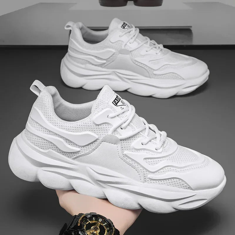 Men's Casual Sports Fashion Trend Leisure Breathable Running Shoes Men Sneakers Leisure Trainers Autumn New Lightweight Shoes