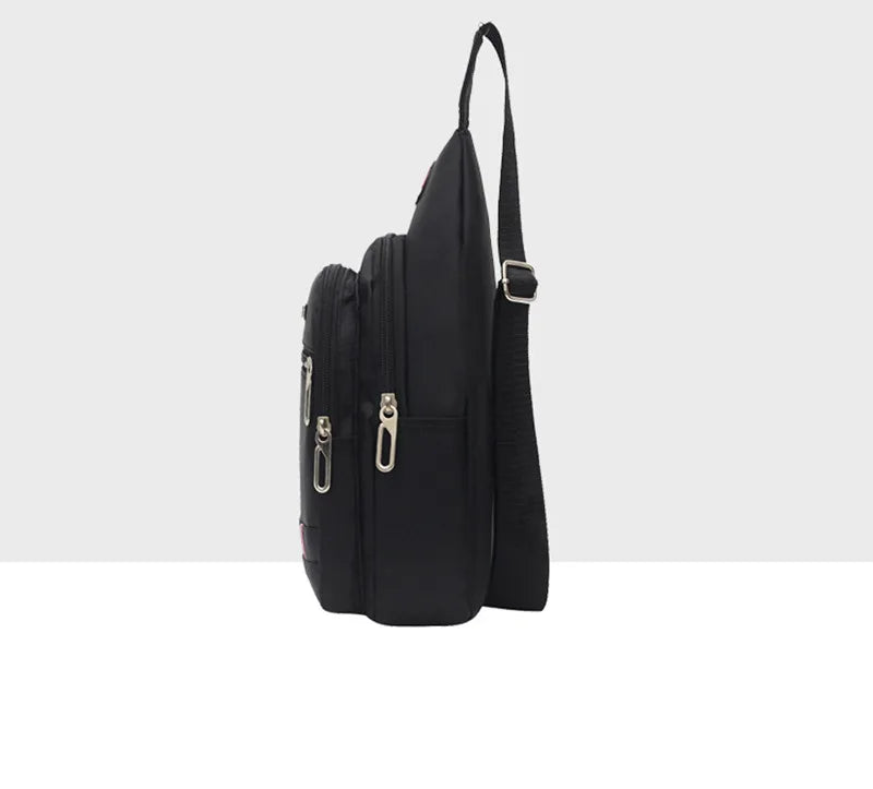 Oxford Men Chest Bag Crossbody Single Shoulder Travel Handbag Fashion Chest Bags New Style Big Capacity Chest Men Bag