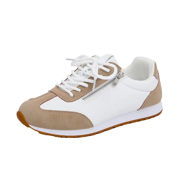 Roman Trendy Spring/Autumn Running Shoes Student Campus Flat Vulcanized Shoes Fashion Sneakers Casual Comfortable Round Head