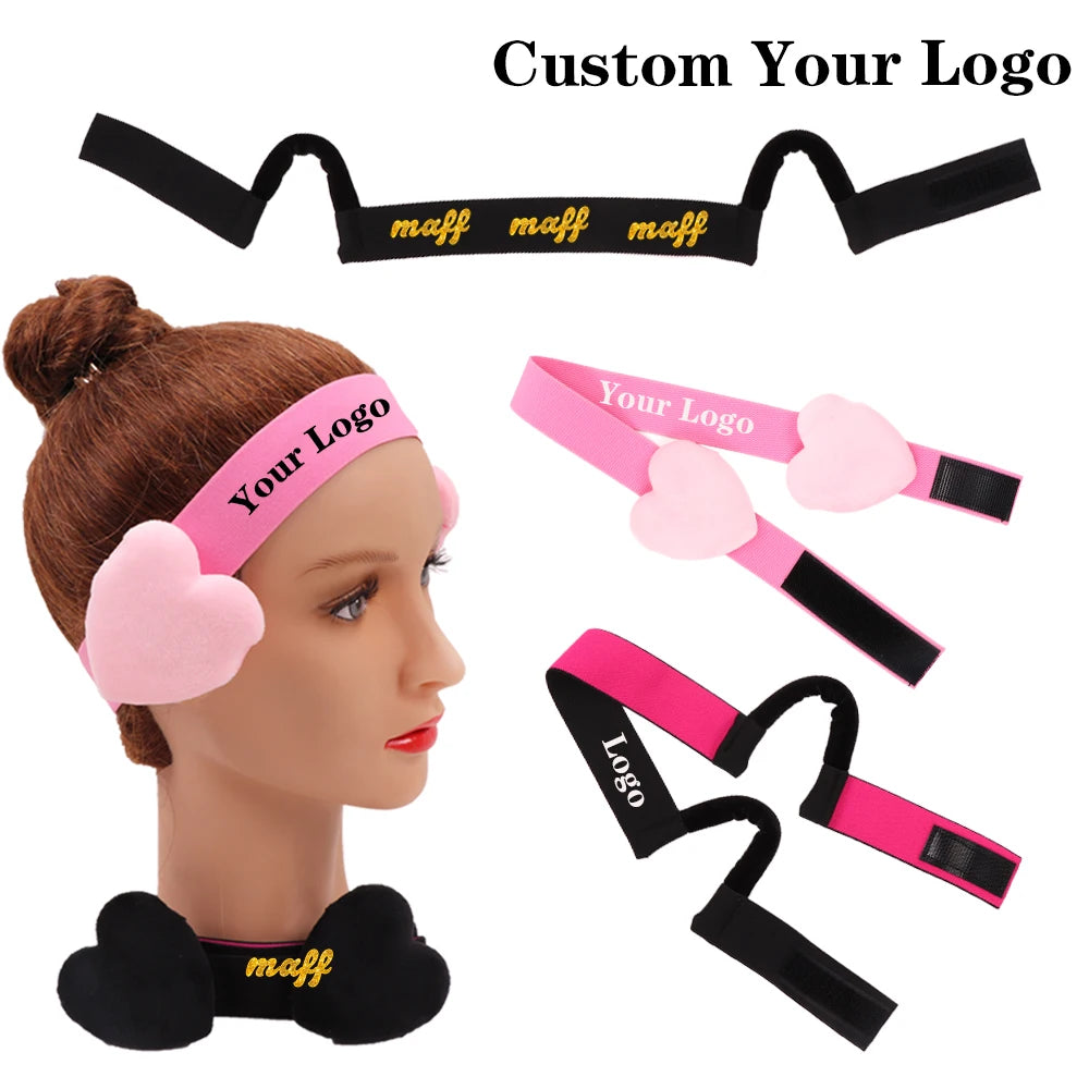 Custom Lace Melting Band With Ear Hanger For Wigs12Pcs/Set Painless Headband For Wig Personalization Installation Band For Edges