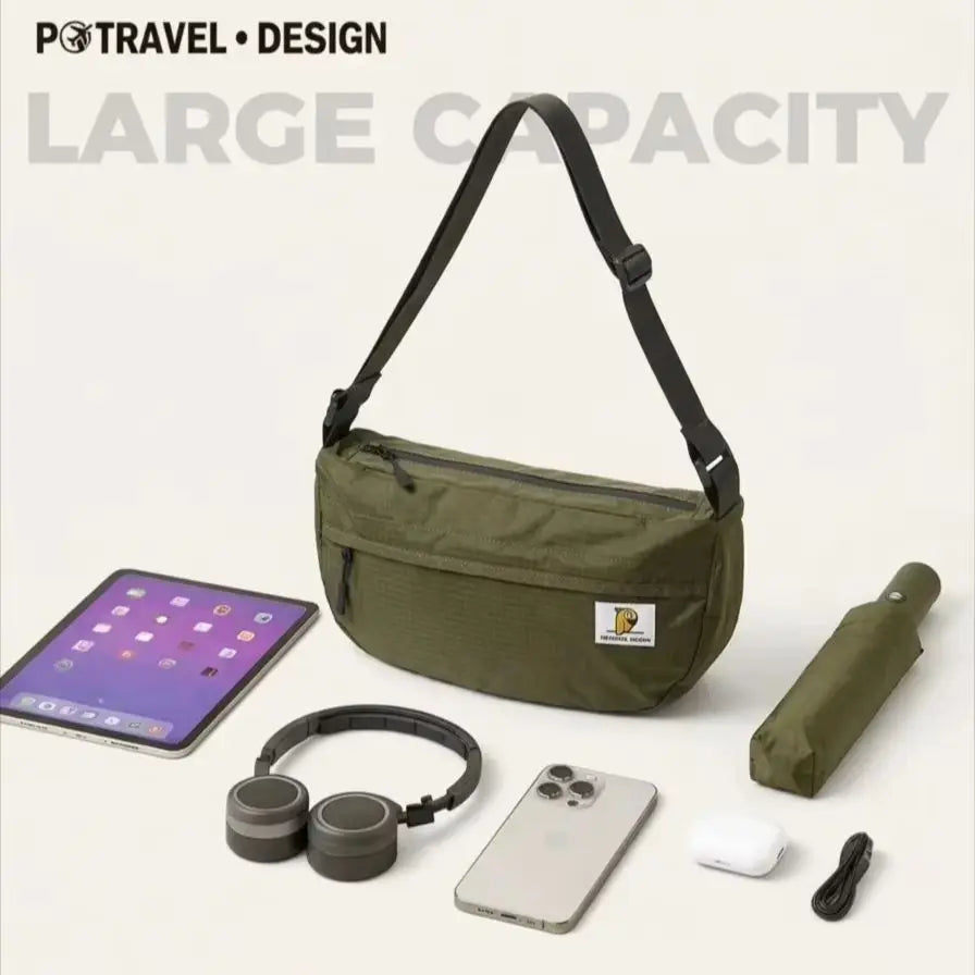 Casual Crossbody Bags For Men Women Shoulder Messenger Bag Large Capacity Small Fashion Travel Handbag Boys Girls Sling Bag