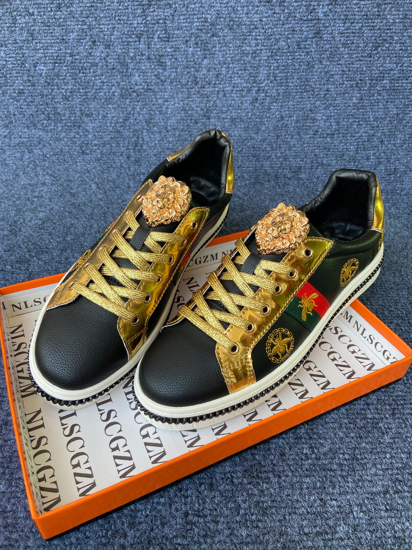original shoes brand premium shoes for man high quality casual shoes for man casual sneakers for man trainers luxury black white
