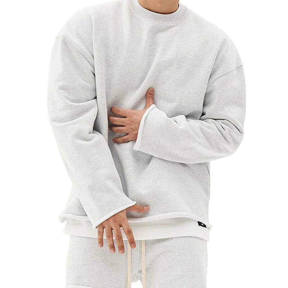 Mens Summer Cotton Sets Loose Sweatshirts Two-piece Kits Training Hoodie Pullover Hooded With Shorts Jogging Suits Streetwears