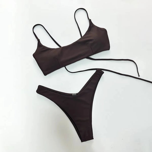 Push Up Bikinis   Sexy Women Swimsuit Swimwear Female Bikini Set Bandage Biquini Bathing Suit Swimming Suits Beachwear