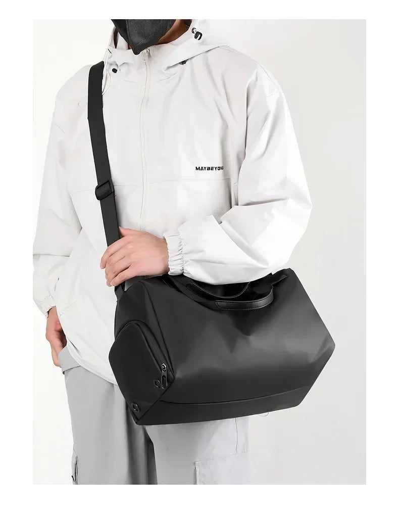 Fashion Travel Bags For Women Large Capacity Men's Sports bag Waterproof Weekend Sac Voyage Female Messenger Bag Dry And Wet