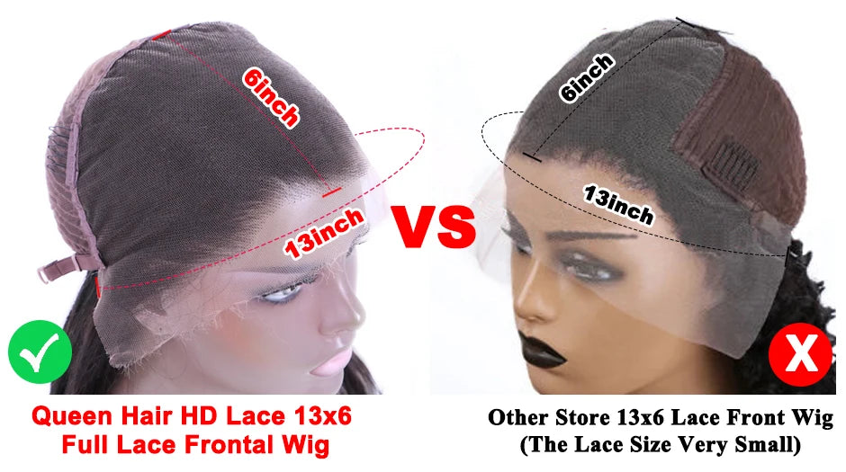 Real Invisible HD Lace Wigs Raw Human Hair FULL Frontal Wig Body Wave 13x6 13x4 5x5 6x6 7x7 Closure Pre Plucked Wigs Queen Hair
