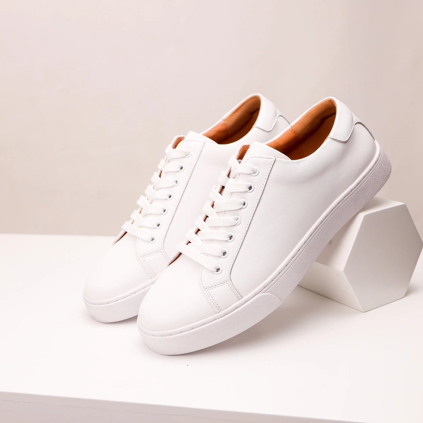 Mens Sneakers Genuine Leather Casual Outdoor Shoes Non-Slip Breathable Luxury Brand Footwear Top Quality Handmade White Shoe Men