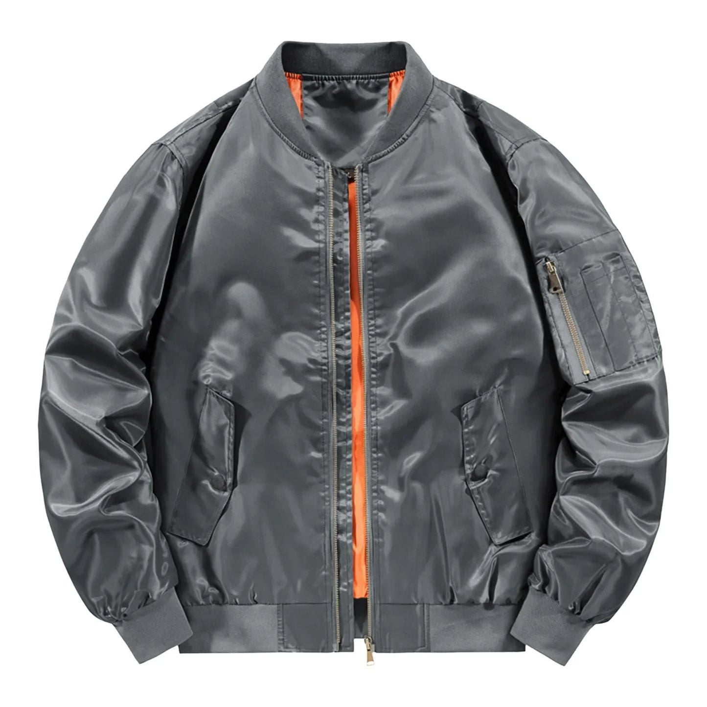 Mens Bomber Jacket  New Spring Autumn Male Baseball Jackets Pilot Men Outwear Army Green Coat Zipper Men'S Tactical Uniform