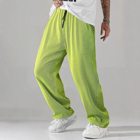 Autumn European and American Style Casual Pants for Men, Wrinkle-Resistant, Non-Iron, Breathable, Stretchy, Dirt-Resistant, Stra