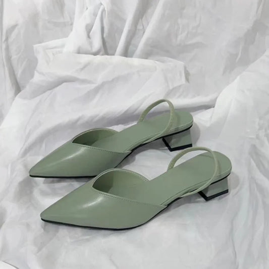 Women's Sandals 2024 Summer Pointed High Heels Women's Fashion Banquet Party High Heels Elegant Women's Shoes with Root
