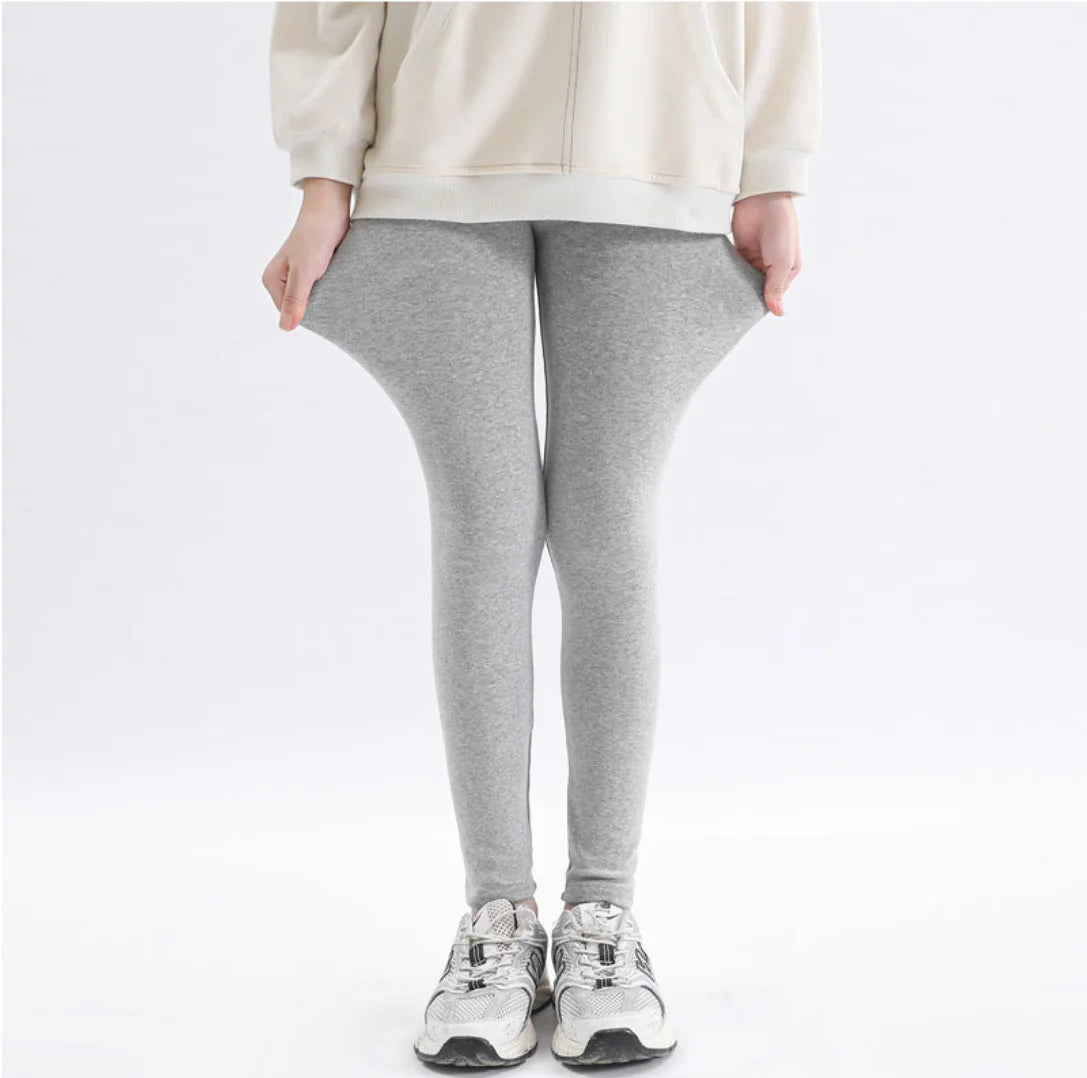 Girls' Leggings Spring And Autumn Style 95 Cotton Female Baby Elastic Pants Children's Slim outer Wear Pants