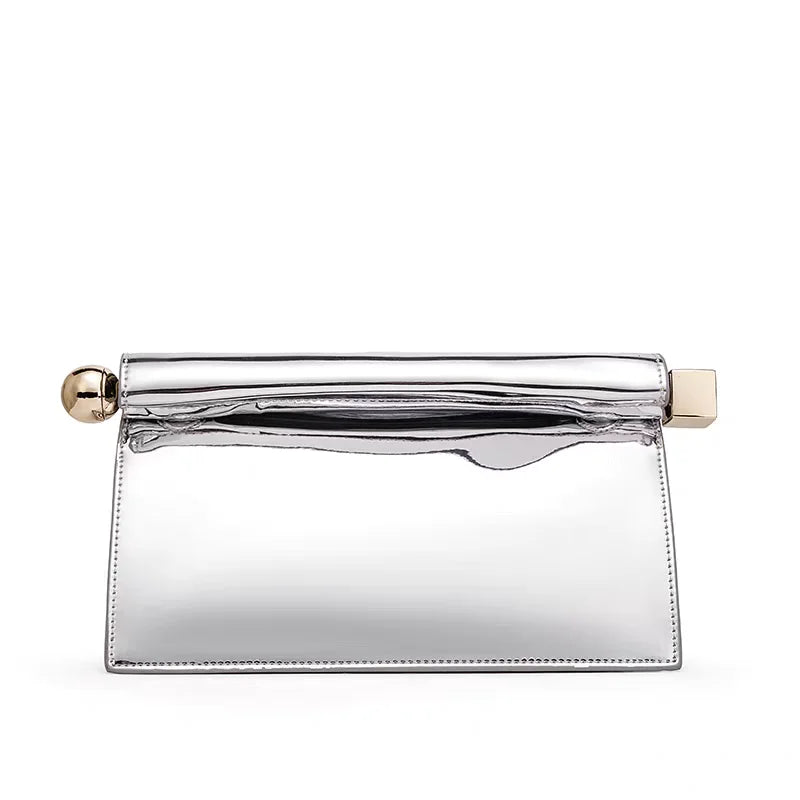 A New Luxury, Fashionable and Niche Rolled-up Clutch Bag for Women, A Versatile Folding Chain Single-shoulder Crossbody Bag