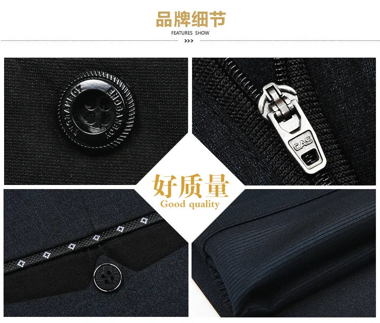 Spring Summer Suit Trousers For Men Straight flat linen Black Suit Pants Men Business Formal Dress Pants Men Big Size 29-40