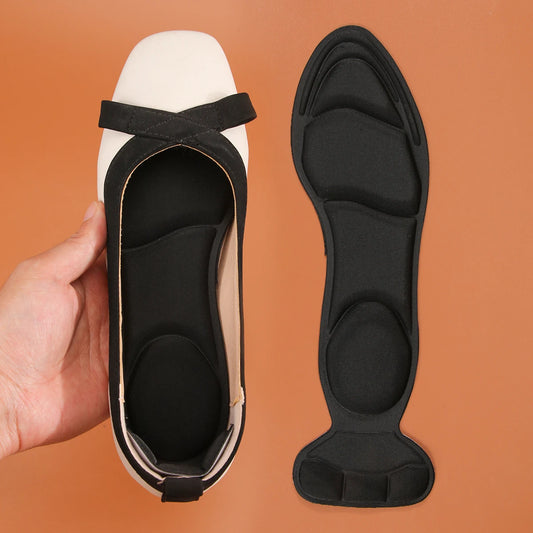1 Pairs Insoles，Sponge Shoes Pads with High Heel Inserts for Loose Shoes，Metatarsal Pain, Arch Pain,  Heel Sore and Heel Spurs