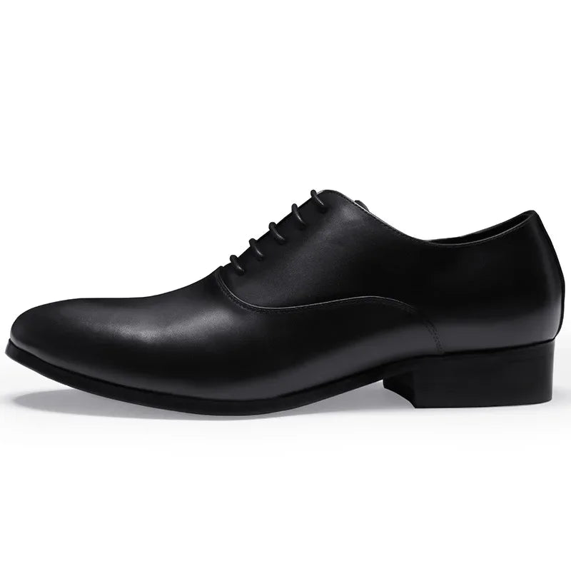 Luxury White Wedding Shoes for Men Genuine Leather 2026 Handmade Designer Brand Fashion Autumn Quality Formal Social Shoes Man