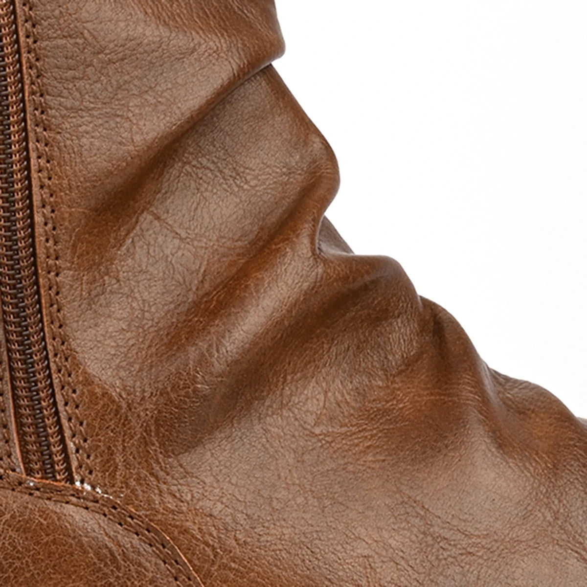 Men's British Style Low-Heeled Retro Boots for Everyday Casual Wear