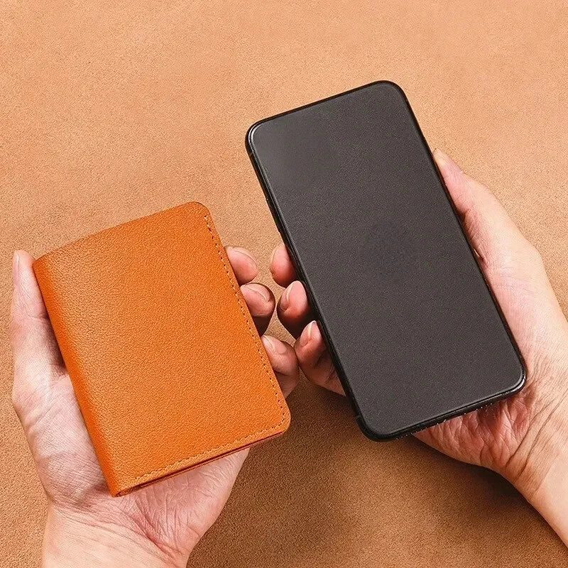 Ultra Thin Design Credit Card Holder Women Wallets Fashion Purses Small Wallet for Men Short Clutch Purse Money Bag Mens Wallet