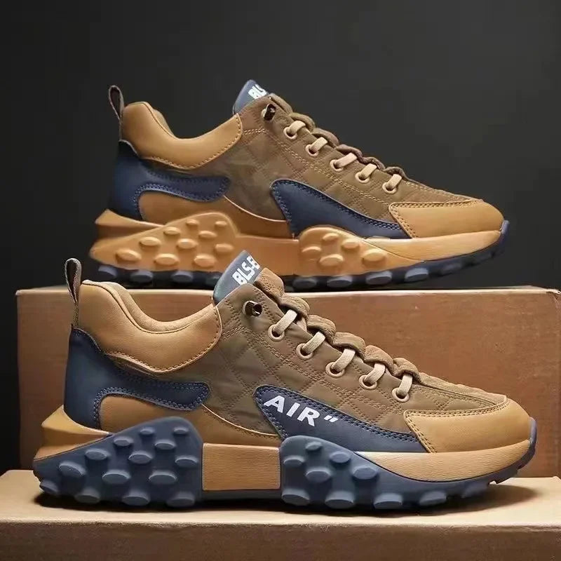 Hot Sale Men's Running Shoes High Quality Sneakers Fashion  Breathable Mens Vulcanized Shoes Outdoor Platform Men Casual Shoes