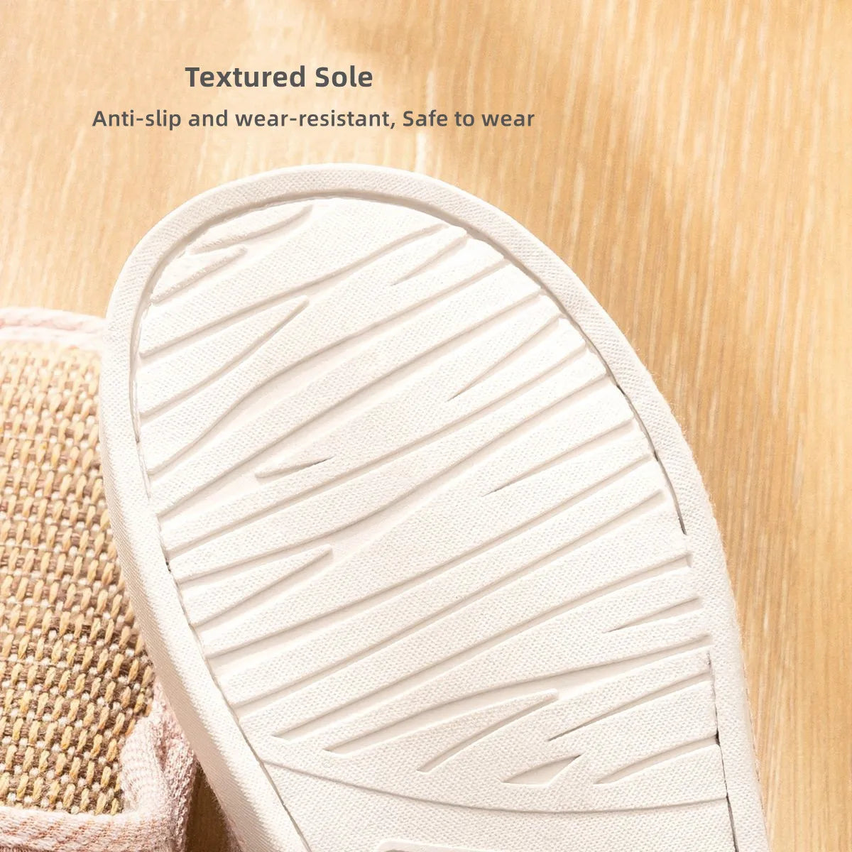 Couples Home Linen Slippers Women Indoor Soft Comfortable Bedroom Slides Men Leisure Non Slip House Shoes Platform Cotton Flats