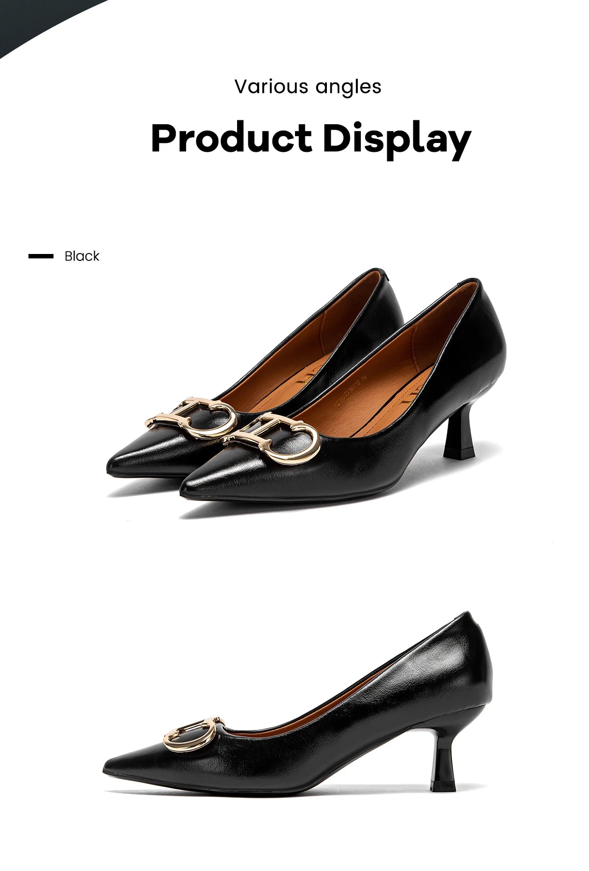 Women's Shoes Pointed Toe High Heels Patent Leather Dress Heels Boat Shoes Wedding Shoes Large Size 34-40