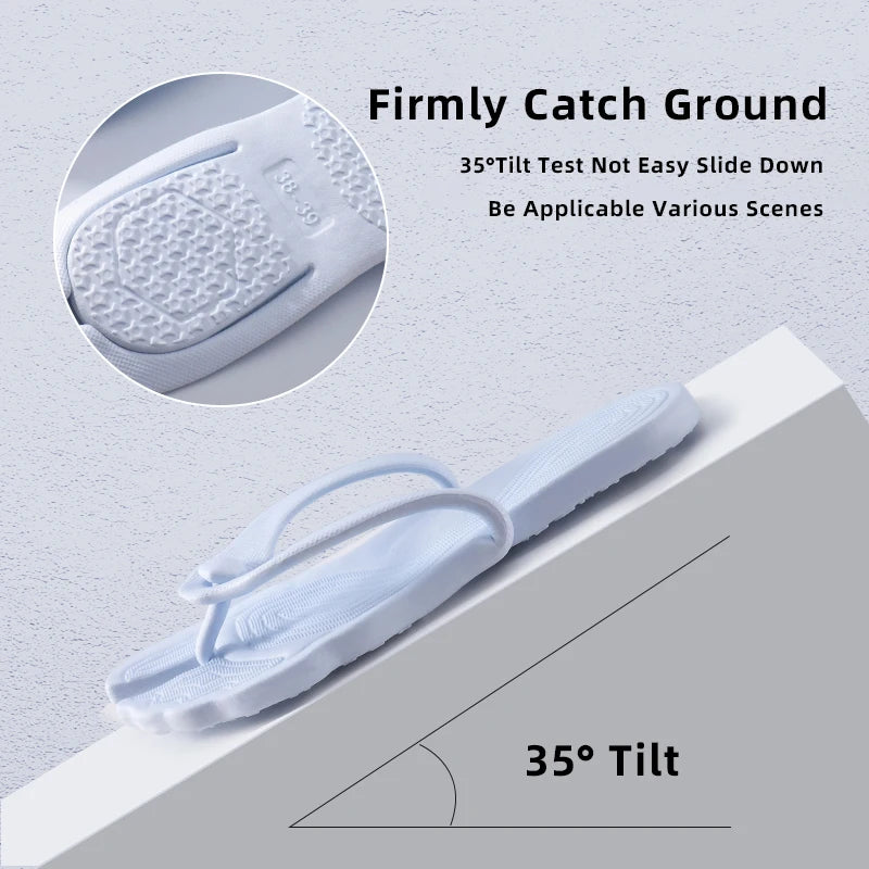 Folding Slippers Trip Travel Portable Slides Women Men Light Home Hotel Salon Homestay Guest Use Sandals Bathing Beach Shoes