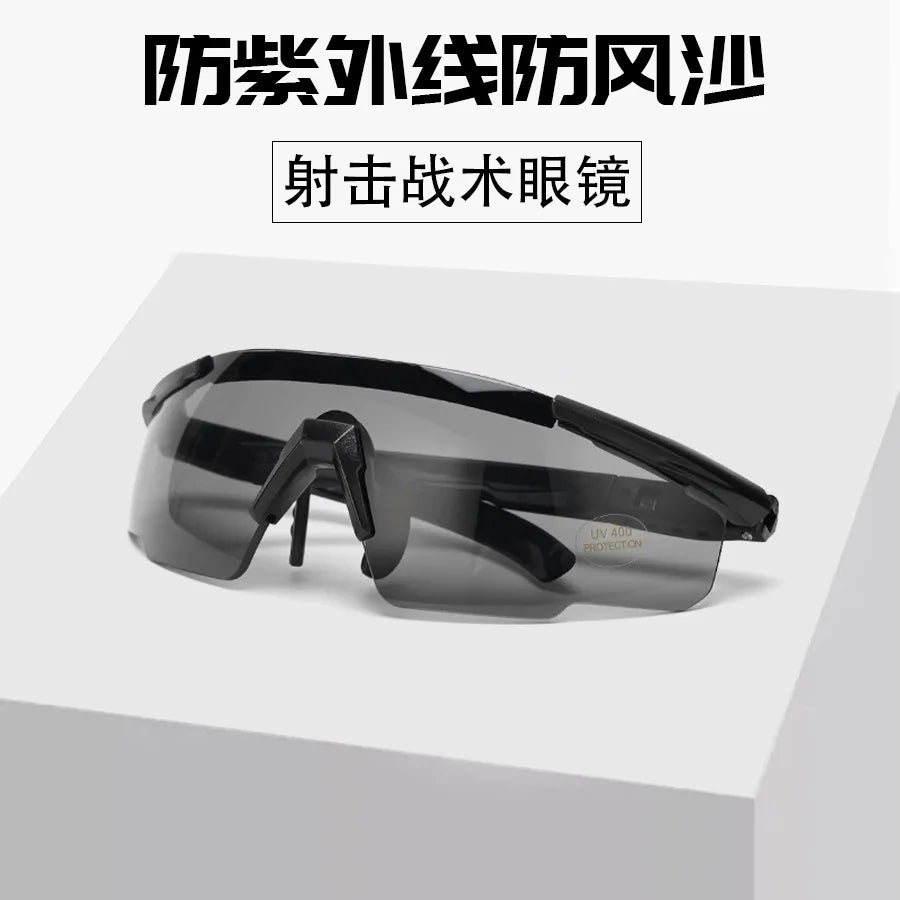 Tactical Glasses Fans Real CS  Shooting Glasses Outdoor Windproof Sand Riding Goggles hiking glasses