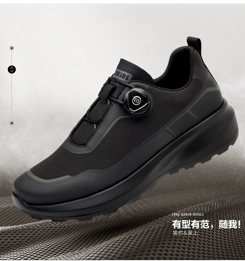 New Handmade Leather Casual Men Shoes Design Sneakers Man Breathable Leather Shoes Men Outdoor Sneakers