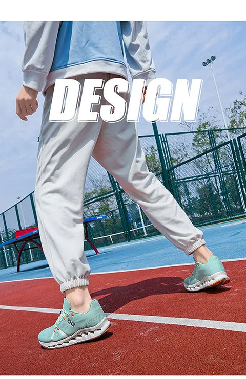 Spring new men's sports shoes breathable mesh shoes casual shoes outdoor running shoes with cushioning and lightweight design