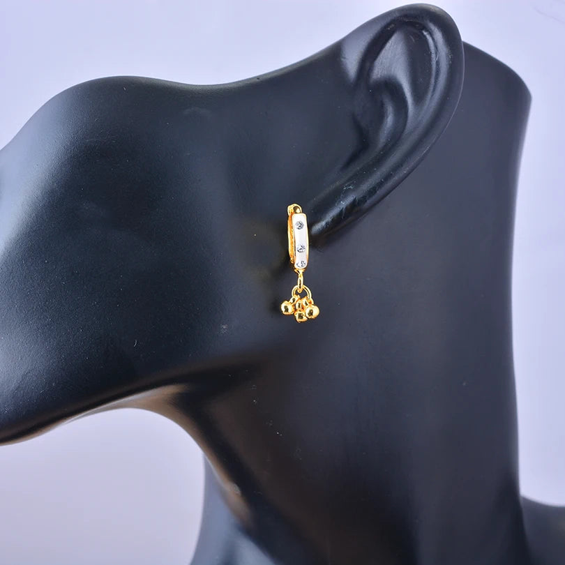Ethiopian Gold Color Earrings For Woman African Fashion Wedding Bridal Party Wife Earrings Jewelry New