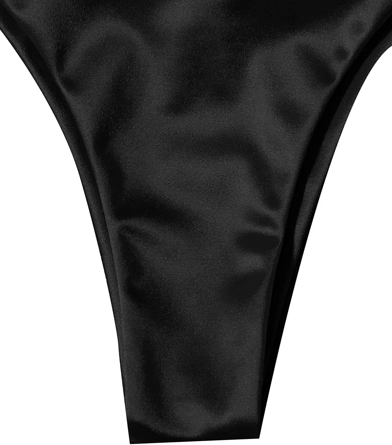 Sexy Halter Satin Brazilian Bikini Women Swimwear Female Swimsuit Two-pieces Bikini Set Bather Bathing Suit Swim Women Swimsuit