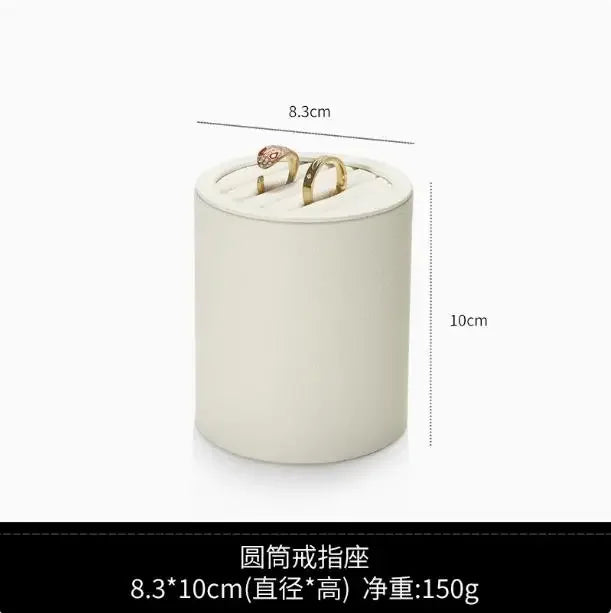 High end showcase jewelry display props, rings, necklaces, earrings display racks, counters, jewelry display sets, and tables