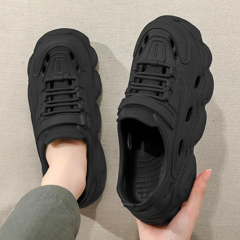 Men's Summer Wading Shoes, Men's Outer Wear, Breathable, Non-Slip, Wear-Resistant, Beach Deodorant, Driving and Fishing Sandals for Men