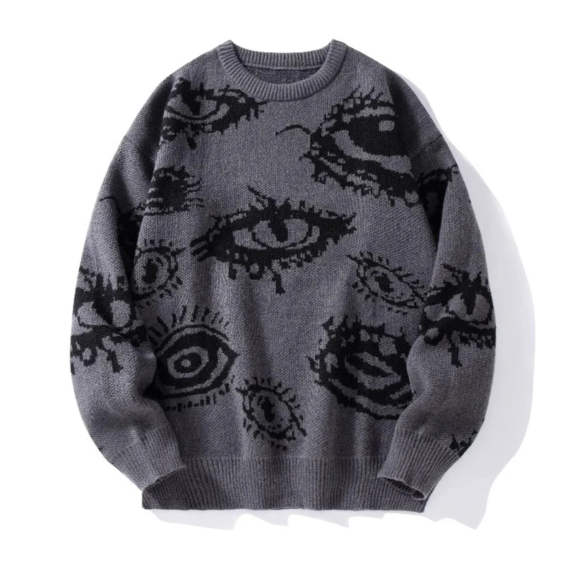 Autumn Winter Men's O-Neck Sweater Casual Men Warm Cashmere Knitted Pullover Men Classic Loose Knitwear Sweaters Clothing