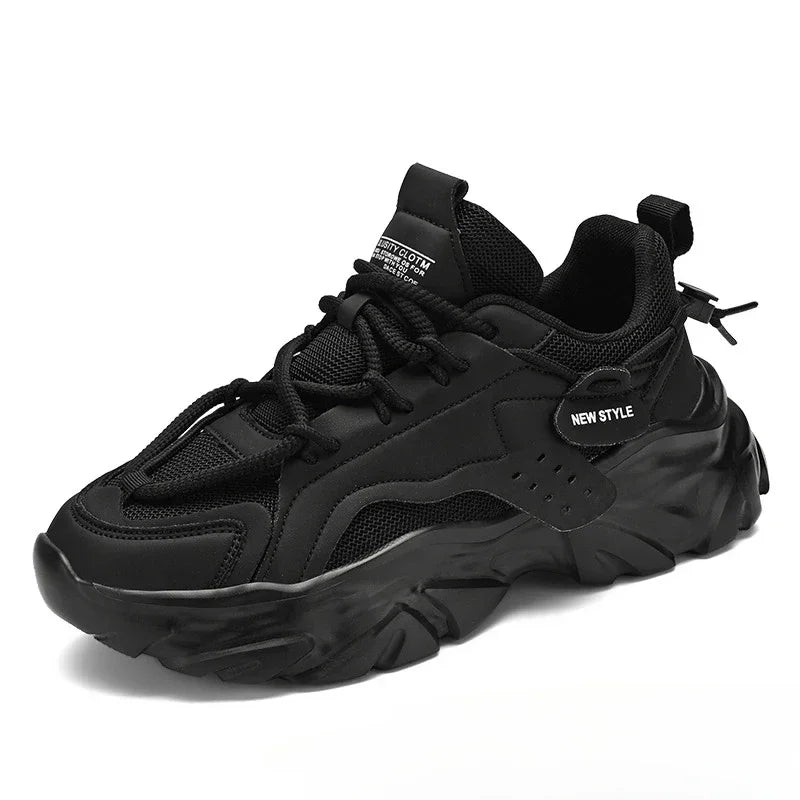 2025 New Men's Luxury Platform Sneakers Fashion Men Running Shoes Increased Breathability Man Shoes Lace Up Zapatillas De Hombre