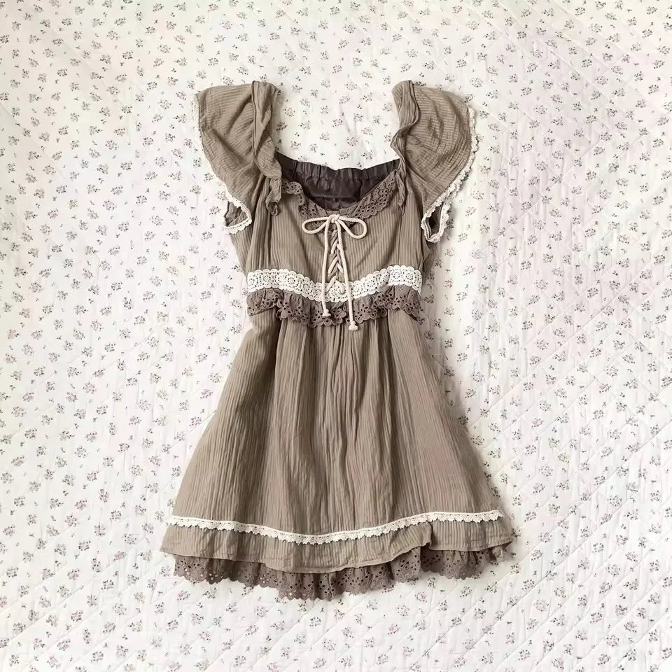 NEW Rock Goth Hip Hop Y2K Dress Frock Streetwear High Street Fashion Sexy Jersey Dress Classic Minimalist Yarn Skirt Casual
