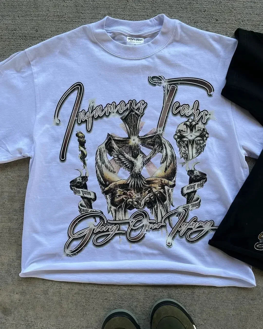 American Style Y2k Graphic t shirts Oversized Tops Goth Cotton T shirt Sweatshirt Harajuku Vintage Pro Choice Men Clothing