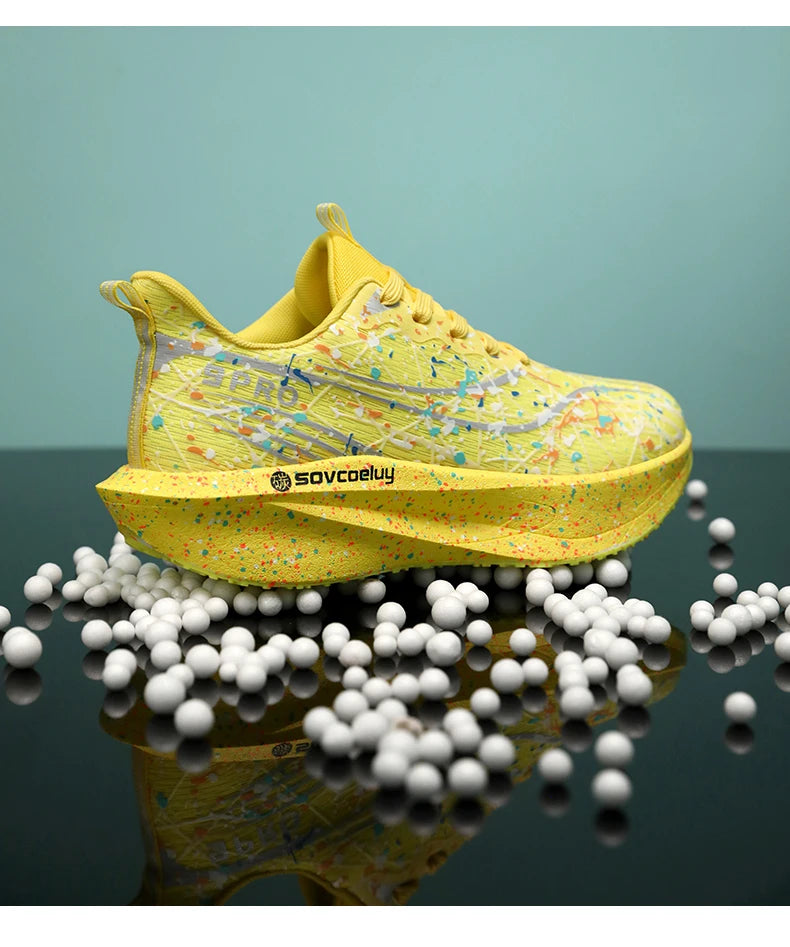 Marathon Men Running Shoes Carbon Board Speciality Sports Breathable Lightweight Women's Comfortable Chunta Athletic Sneakers