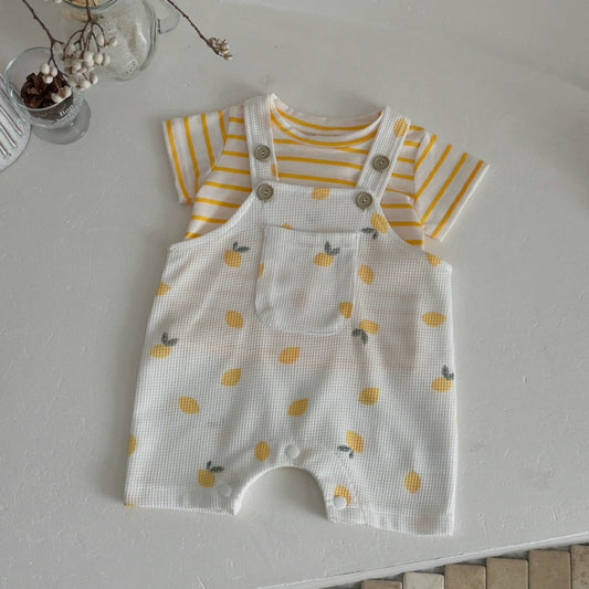 New Baby Romper Cute   Baby Boy Girl Clothes Newborn Jumpsuit Short-Sleeve Baby Clothing Suitable for 0-18Months
