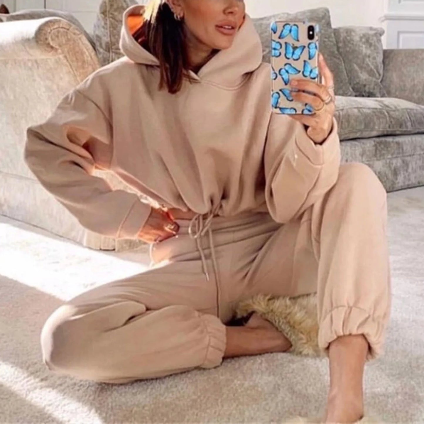 Oversized Hoodie & Sweatpants Set
