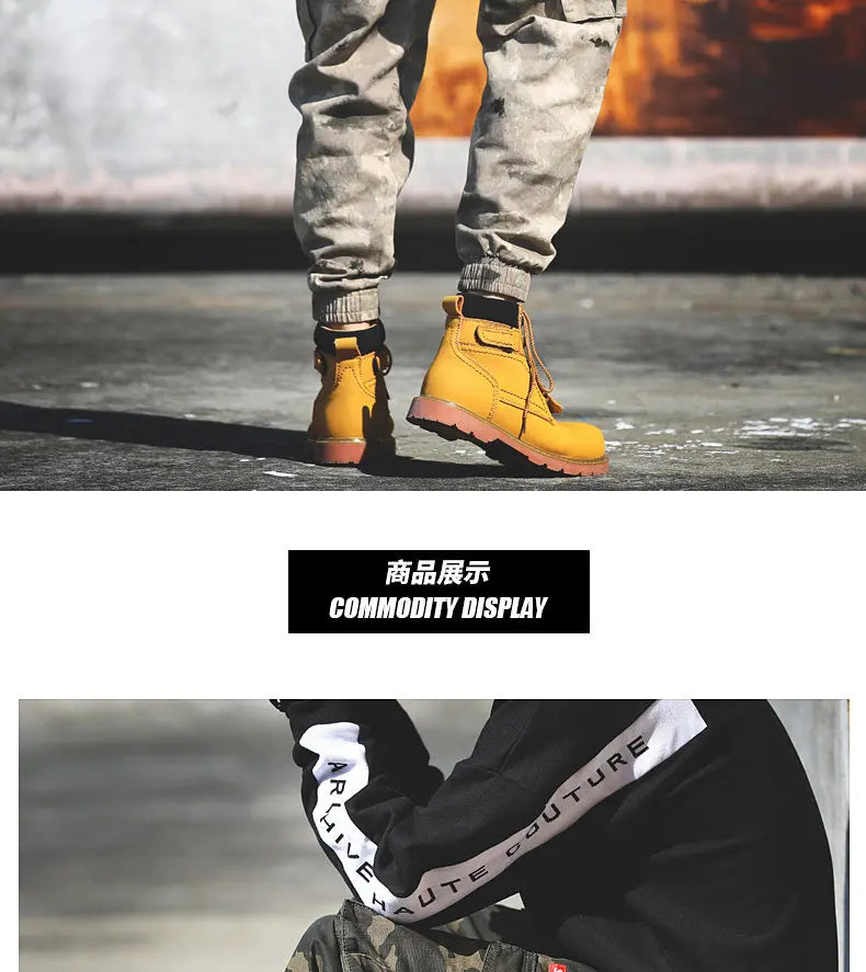 Workwear Camouflage Pants for Men - High-end Spring/autumn New Style Pants, Loose Fit, Casual, Rolled Cuffs, Durable
