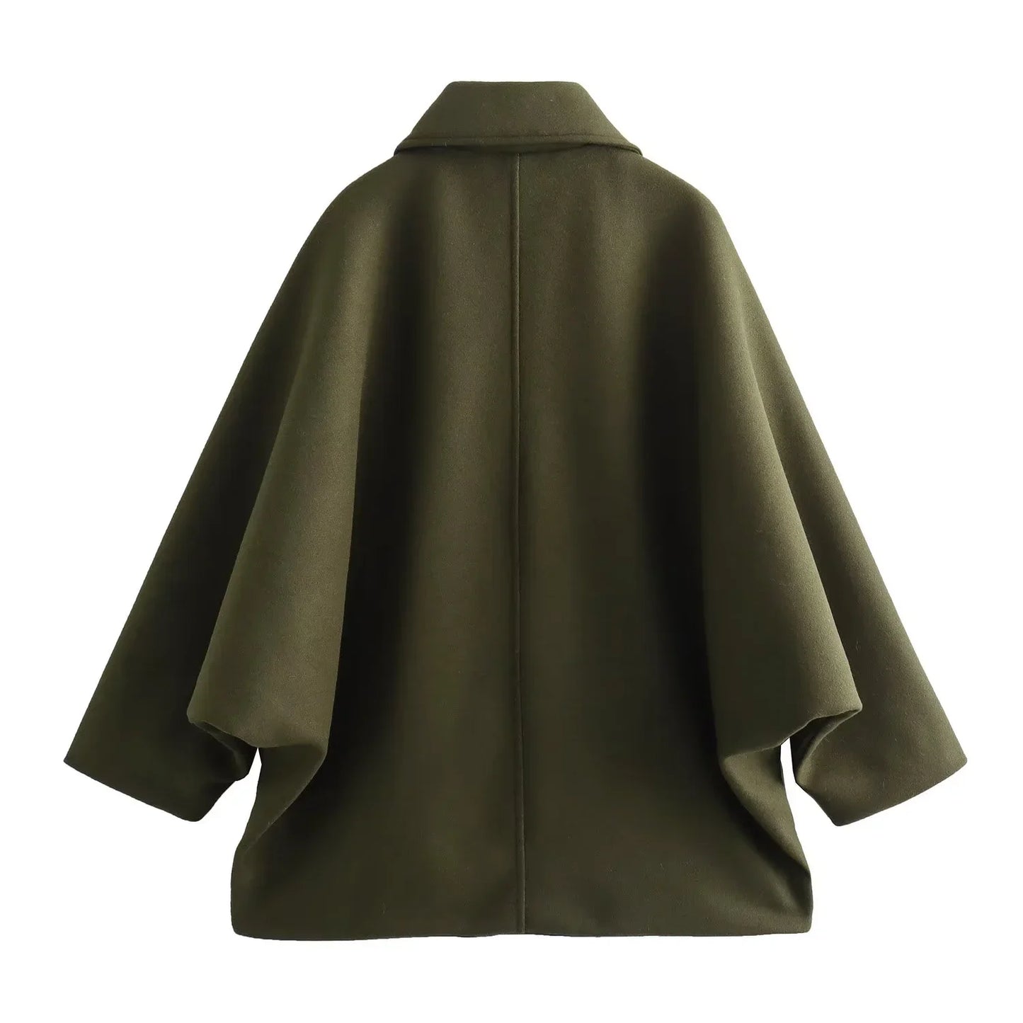 HXAO Woman Winter Coats Faux Wool Coats And Mixtures Oversized Long Coat Women Autumn Long Sleeve Solid Coats Casual Warm Parkas