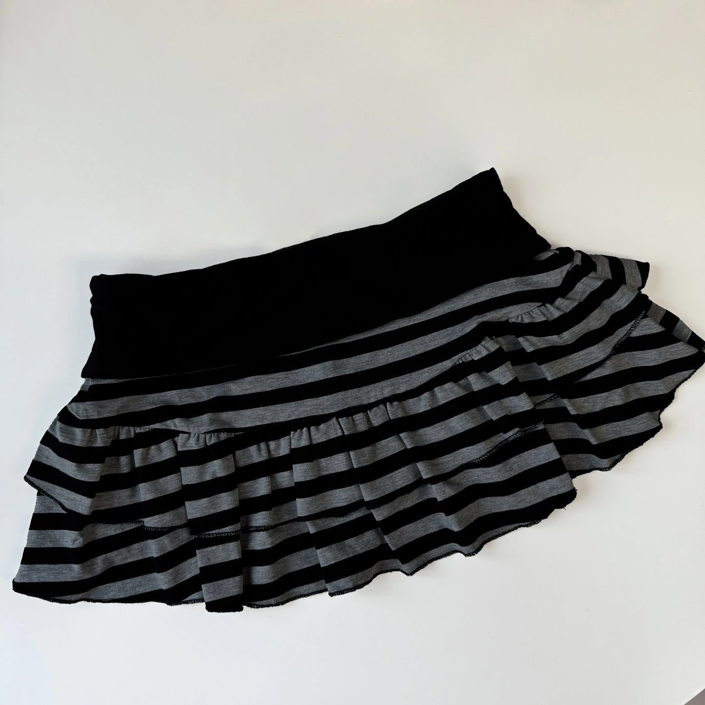Women's Skirts Street Style Retro High Street Versatile Classic Striped Mini Skirt Skirts for Women