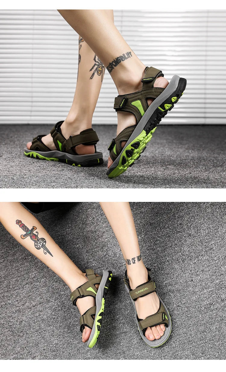 Shoes Men's Sandals Summer 2025 Outdoor Classics Walking Men Sandals Big Size 46 Gladiator Sandalias New Platform Water Footwear