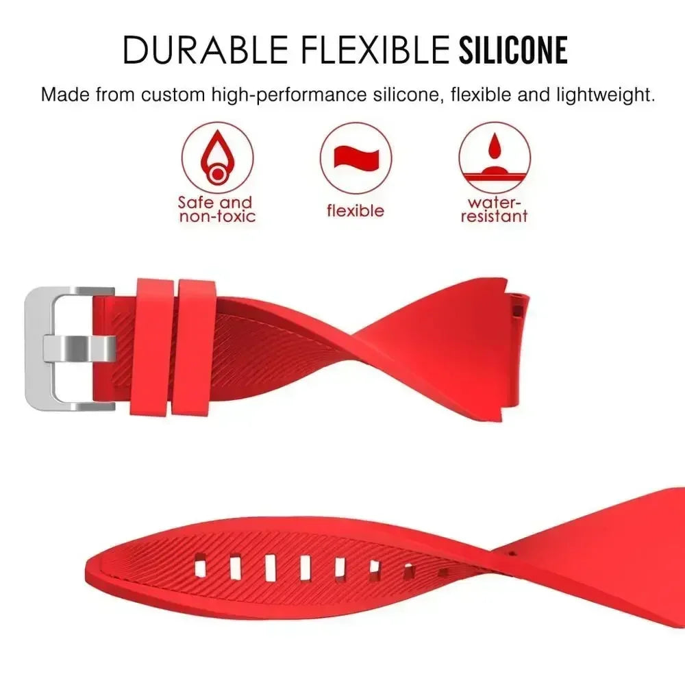 22mm Silicone Strap For New C20 Pro Smart Watch Wristband Bracelet Band For Zeblaze Btalk 3 Plus/Ares 3 Pro/Vibe 7 7 Pro 7 Lite