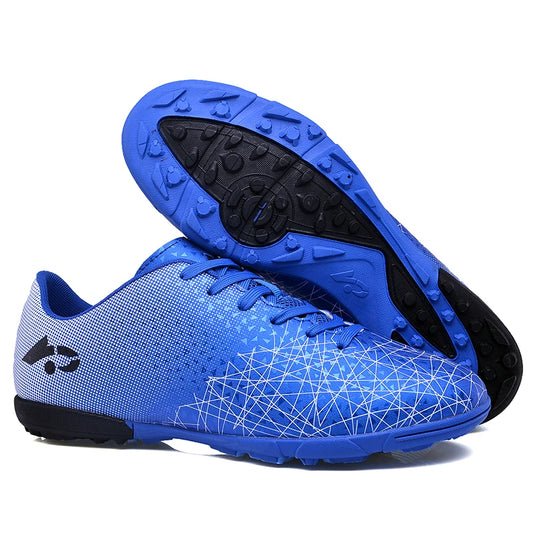 Casual versatile football boots lightweight shock absorb stable grip boys girls daily outdoor grass soccer training cleats