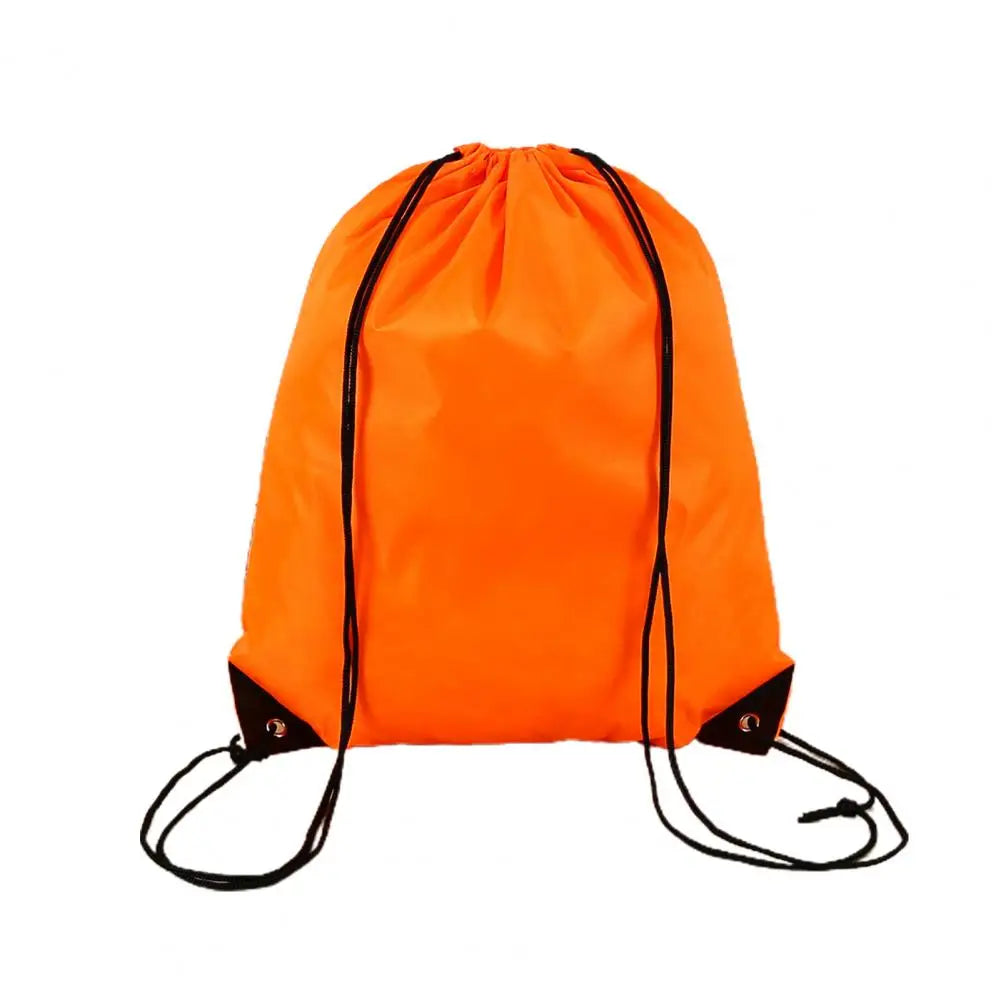 Sports Bag Folding Multifunctional Double-shoulder Braided Drawstring Backpack Bag
